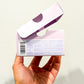 Personalized Lilac Mini Sneaker Favor Boxes