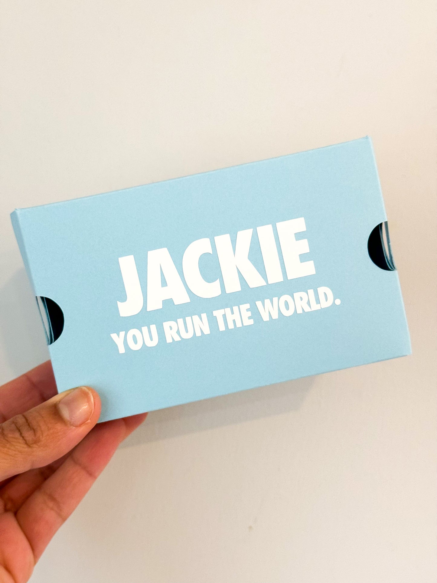 Personalized Mothers Day Mini Sneaker Gift Box