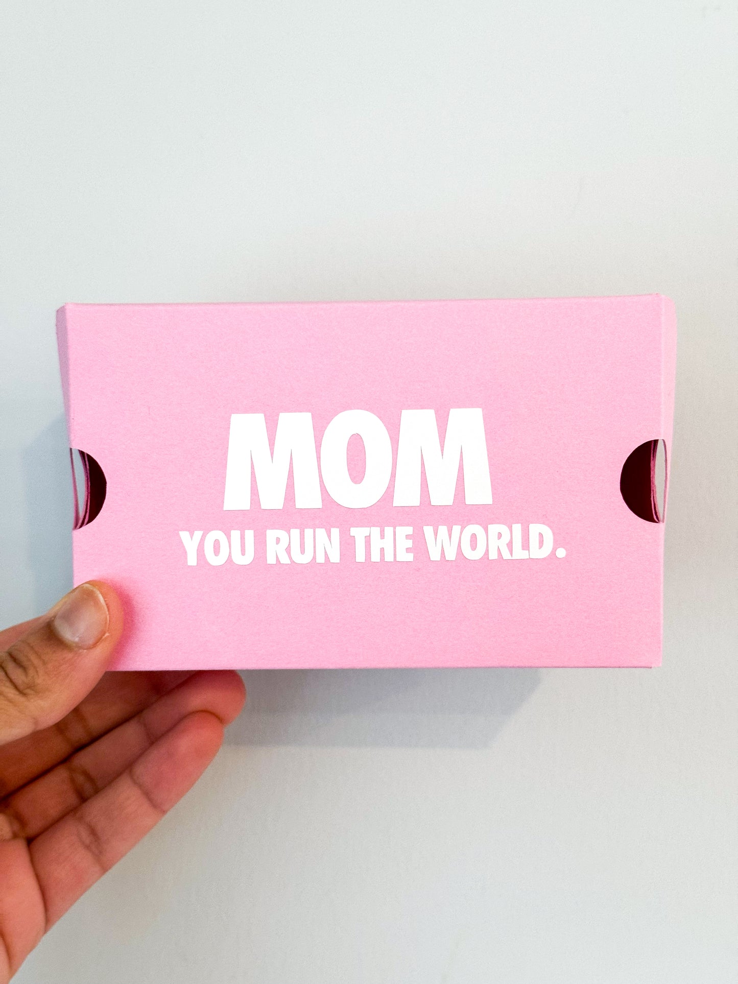 Personalized Mothers Day Mini Sneaker Gift Box