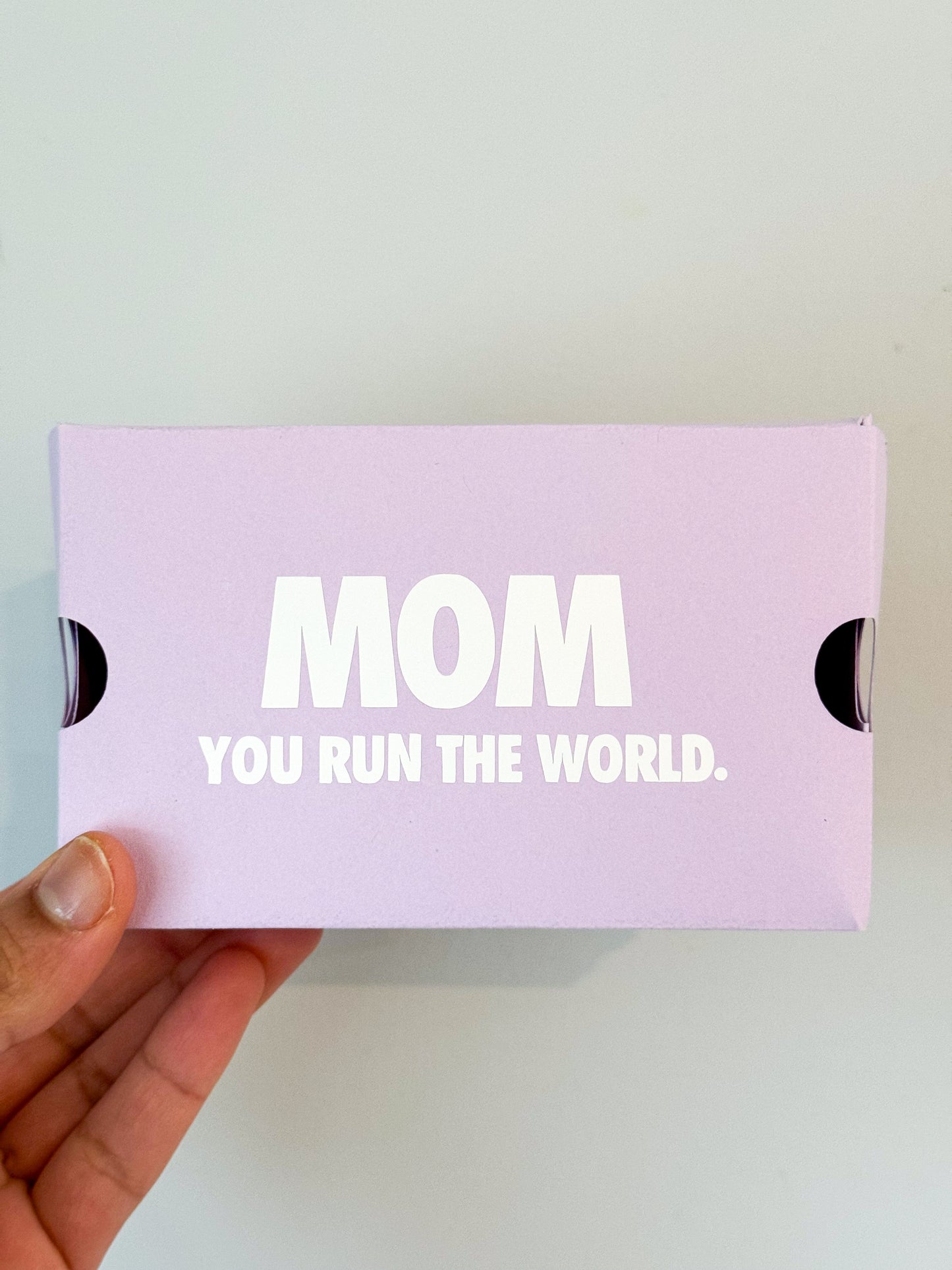 Personalized Mothers Day Mini Sneaker Gift Box