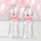 Personalized Strawberry Water Bottle labels - 12 Ct